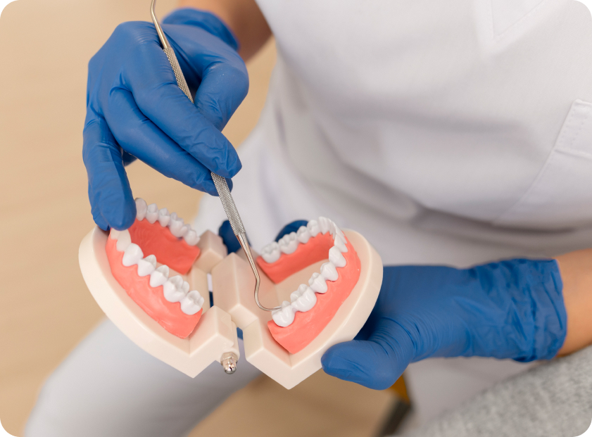 Лечение скрытого кариеса