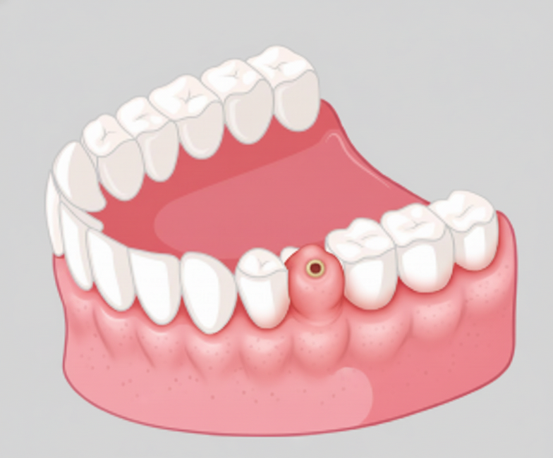 Свищ на десне