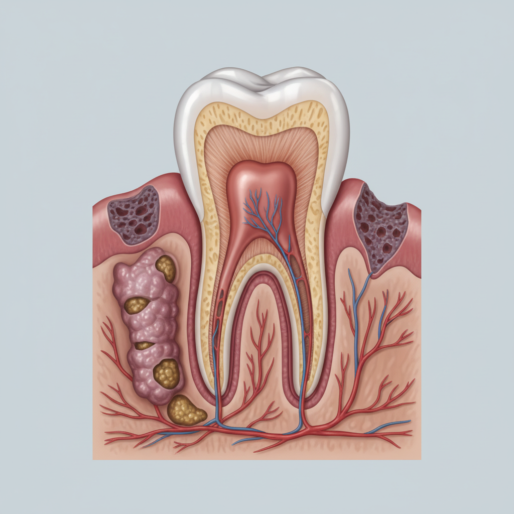 Периодонтит зуба: что это такое, почему возникает и как лечится